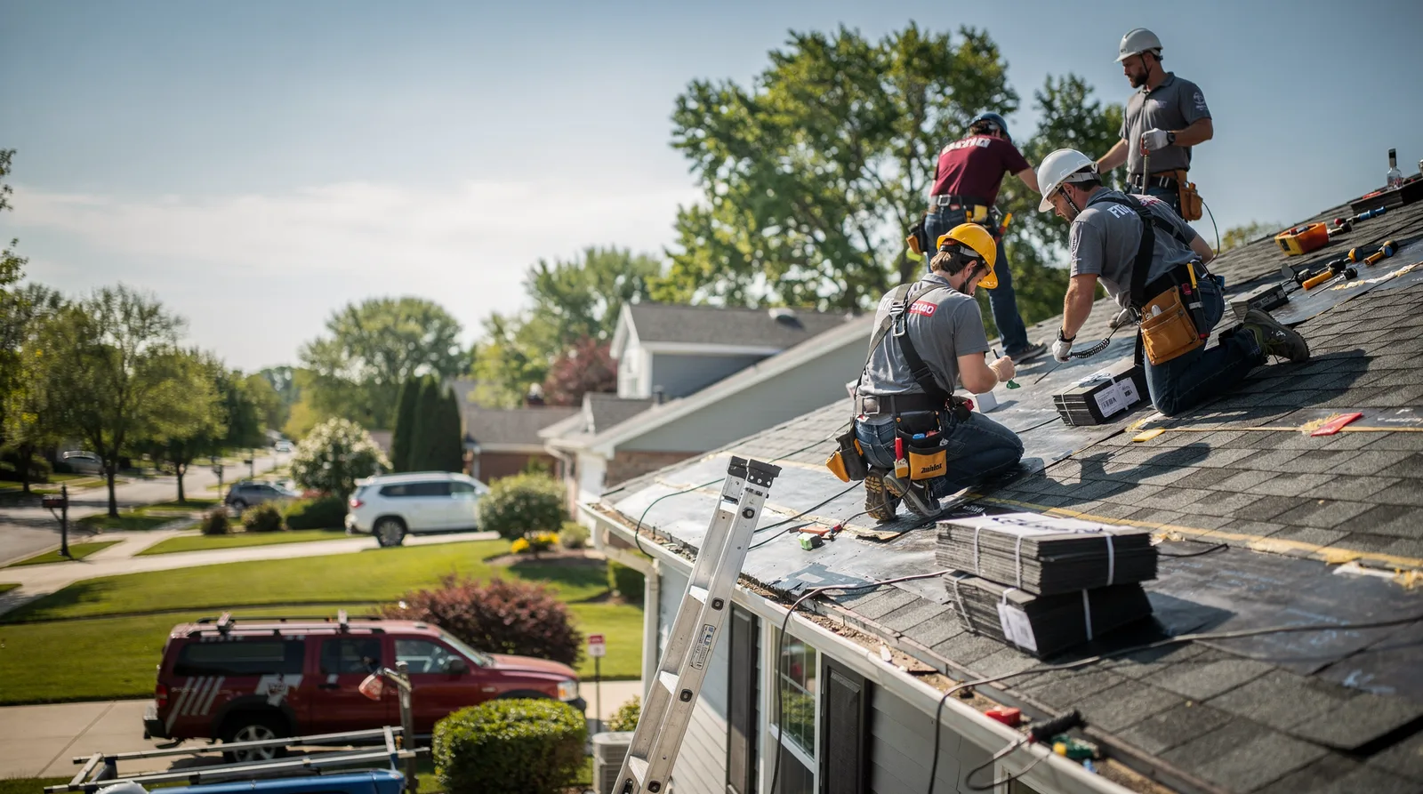 Roof Repair in Machesney Park, IL around you